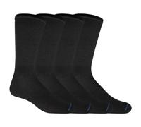 Dr. Scholl's Men's Big and Tall Diabetic & Circulatory Crew 4 Pack Socks
