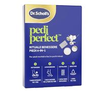 Dr. Scholl's Pedi Perfect Kit Pedicure Completo, Trattamento Piedi Secchi e Screpolati, Pediluvio, Pietra Pomice, Maschera Piedi Idratante e Crema, Cura Talloni a Casa