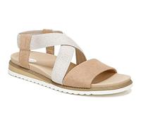 Dr. Scholl's Sandali Donna Isolano Microfibra di Betulla fulva 37 EU