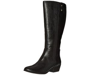 Dr. Scholl's Shoes Brilliance Wide Calf, Stivali ad Altezza Ginocchio Donna, Nero, 39 EU