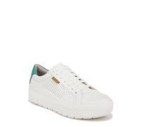 Dr. Scholl's Shoes Time off, Scarpe da Ginnastica Donna, White Green Perf, 39.5 EU
