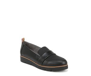Dr. Scholl's Shoes Webster, Mocassino Donna, Nero, 42 EU Larga