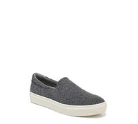 Dr. Scholl's Shoes Women's Nova Sneaker, Charcoal Grey Wood Fabric, 38.5 EU
