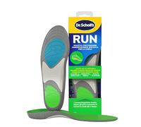 Dr. Scholl's Solette RUN con funzione ammortizzante per la corsa, Aiutano a ridurre ed alleviare il dolore alle ginocchia e quello causato da periostite tibiale, fascite plantare, misura 35-40