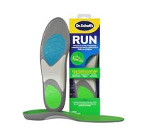 Dr. Scholl's Solette RUN con funzione ammortizzante per la corsa, Aiutano a ridurre ed alleviare il dolore alle ginocchia e quello causato da periostite tibiale, fascite plantare, misura 40-47.5