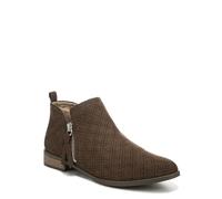 Dr. Scholl's - Stivaletti da donna alla caviglia con zip, Marrone cioccolato, 38 EU