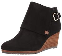 Dr. Scholl's Women's Create Ankle Boot, Microfibre Black, 39.5 EU