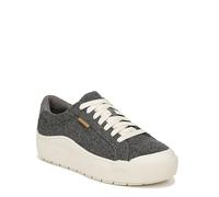Dr. Scholl's Women's Time off Sneaker, Charcoal Wool Fabric, 38.5 EU