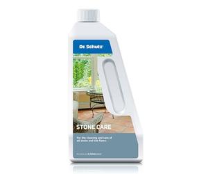 Dr. Schutz Stone Care 750 ml | Detergente per la cura della pietra per interni ed esterni | Detergente per marmo, granito, pietra naturale | Detergente per pavimenti in pietra, piastrelle e pietra