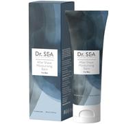 DR. SEA - Balsamo Dopobarba Idratante - Lenisce & Protegge la Pelle - Q10, Omega 3 & Alghe Dunaliella - Minerali del Mar Morto - 125ml