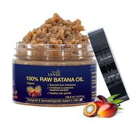 Dr Sebi - Olio di batana grezzo per la crescita dei capelli, 156 ml, olio biologico di batana dell'Honduras, 100% naturale, per capelli più spessi e forti, per uomini e donne