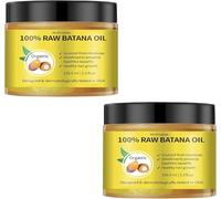 Dr Sebi - Olio di batana grezzo per la crescita dei capelli, confezione da 2-156 ml, olio biologico di batana dell'Honduras, 100% naturale, per capelli più spessi e forti, per uomini e donne