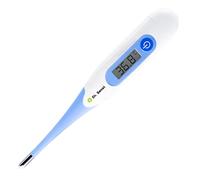 Dr. Senst Termometro digitale per febbre con allarme febbrile,misurazione ad alta precisione per adulti,tempo di misurazione di 10 secondi,termometro medico per misurare la temperatura corporea