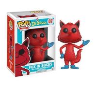 Dr Seuss - Fox IN Calzini 9.5cm Pop Vinile Figura Pop Libri Funko 07