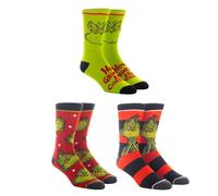 Dr.Seuss How il Grinch Stola Natale Film Libro 3 Confezione Di Calzini XS9KFIG