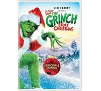 Dr. Seuss' How the Grinch Stole Christmas (DVD) Jim Carrey Taylor Momsen