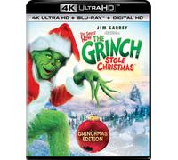 Dr. Seuss' How The Grinch Stole Christmas (Blu-ray) Jim Carrey Jeffrey Tambor