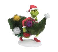 Dr. Seuss Il Grinch Che Ruba Un Albero Di Natale Figurina, 7.25"