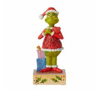 Dr.Seuss The Grinch Con Grande Rosso Cuore Acceso Figurina, 17.8cm
