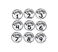 Dr. Seuss Thing 1 - 9 Patches