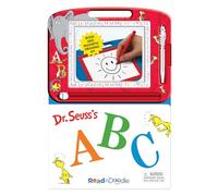 Dr. Seuss's ABC Read & Doodle - Learning resources for kids, a magnetic drawing pad, an easy-to-use pen, 22-page board book for reading and drawing