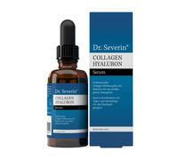 Dr. Severin® Collagen, siero ialuronico I di collagene marittimo, anti-rughe e erbacce, betaina vegetale e glicerina I per tutti i tipi di pelle, cura giorno e notte I 50 ml