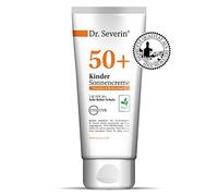 Dr. Severin® crema solare per bambini 50+ | LSF SPF 50+ Altissima protezione | Adatto anche per pelli sensibili dei bebè | Vegan