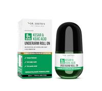 Dr. Sheth's Kesar & Acido kojico Roll-On per ascelle, riduce la pigmentazione, schiarisce la pelle e previene gli odori corporei, senza alluminio, senza alcool, per uomini e donne, 50 ml