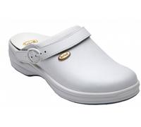 Dr. Sholl New Clog Bonus Liscio Pelle Blu n°36
