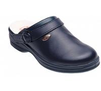 Dr. Sholl New Clog Bonus Liscio Pelle Blu Navy n°42