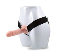 Blush Dr. Skin 7 Inch Hollow Strap On Vanilla