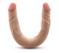 Dr Skin Dr. Skin - Plus Dildo Doppio Flessibile 35,5 cm - Beige