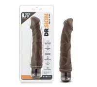 Vibratore Realistico Dr. Pelle Vibrazione N.6 - Colore Marrone