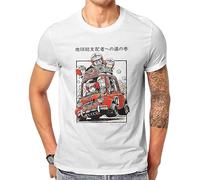 Dr Slump Arale Pengin Senbei Manga Pure Cotton Tshirt Akira Basic T Shirt Homme Men Clothes Printing Big Sale White White White Size L