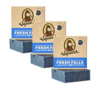 Dr. Squatch Men's Bar Soap - 5 Bar - Fresh Falls - All Natural for Men - Smell like a Crisp Forest Waterfall