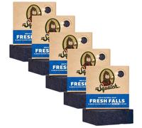 Dr. Squatch Men's Bar Soap - Falls fresche da 5 pacchetti - All Natural Bar sapone per uomini - 5 barre di sapone - odore di una cascata di foreste c