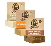 Dr. Squatch Men's Natural Bar Soap Made from Natural Oils - 3 Pack - Cold Process Soap with No Harsh Chemicals - Birchwood Breeze, Summer Citrus, Wood Barrel Bourbon (3 Pack)