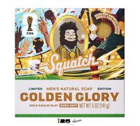 Dr. Squatch Natural Men’s Bar Soap, FIFA Soap (142g, 1-Pack) | Limited Edition, Cold Process Body Soap Bar with Natural Oils, Gifts for Men (Golden Glory)