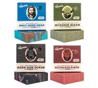Dr. Squatch The Soap Star Wars Soap Collection - Mens Natural - Bundle a 4 bar per uomini