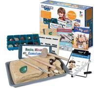 Dr. STEM Toys - Discovery Rock & Gem Dig Set Kids Science Experiment Kit, Complete Set of Materials for Home or Classroom Use (for Boys and Girls Age