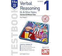 Dr Stephen C Cu 11+ Verbal Reasoning Year 4/5 GL & Other Styles Test (Tascabile)