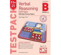 Dr Stephen C Cu 11+ Verbal Reasoning Year 5-7 CEM Style Te (Mixed Media Product)