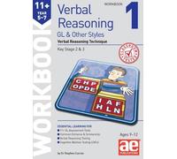 Dr Stephen C Cu 11+ Verbal Reasoning Year 5-7 GL & Other Styles Work (Tascabile)