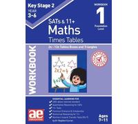 Dr Stephen C Curran KS2 Times Tables Workbook 1 (Tascabile)