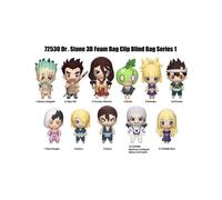 Dr. Stone 3d Pvc Bag Clips Series 1 Con Figura Int.