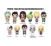 Dr. Stone 3d Pvc Bag Clips Series 1 Con Figura Int.