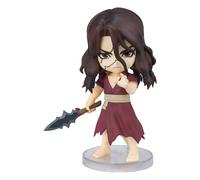 Dr. Stone Figuarts Mini Action Figura Tsukasa Shishio 9 Cm Bandai Tamashii Natio