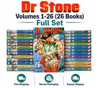 Dr. Stone Manga Inglese Set Completo Volumi 1-26 Libri