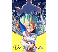 Dr. Stone Notebook: 120 Lined Paper Book for Writing, Perfect Present for Anime Fans, Notebook Diary 6 X 9 Inches