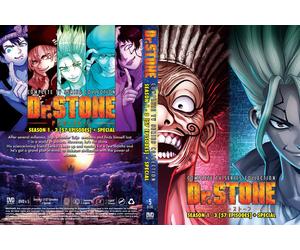 Dr. Stone (Stagione 1-3: VOL.1 - 57 End + Special) ~ Versione doppiata ingles...
